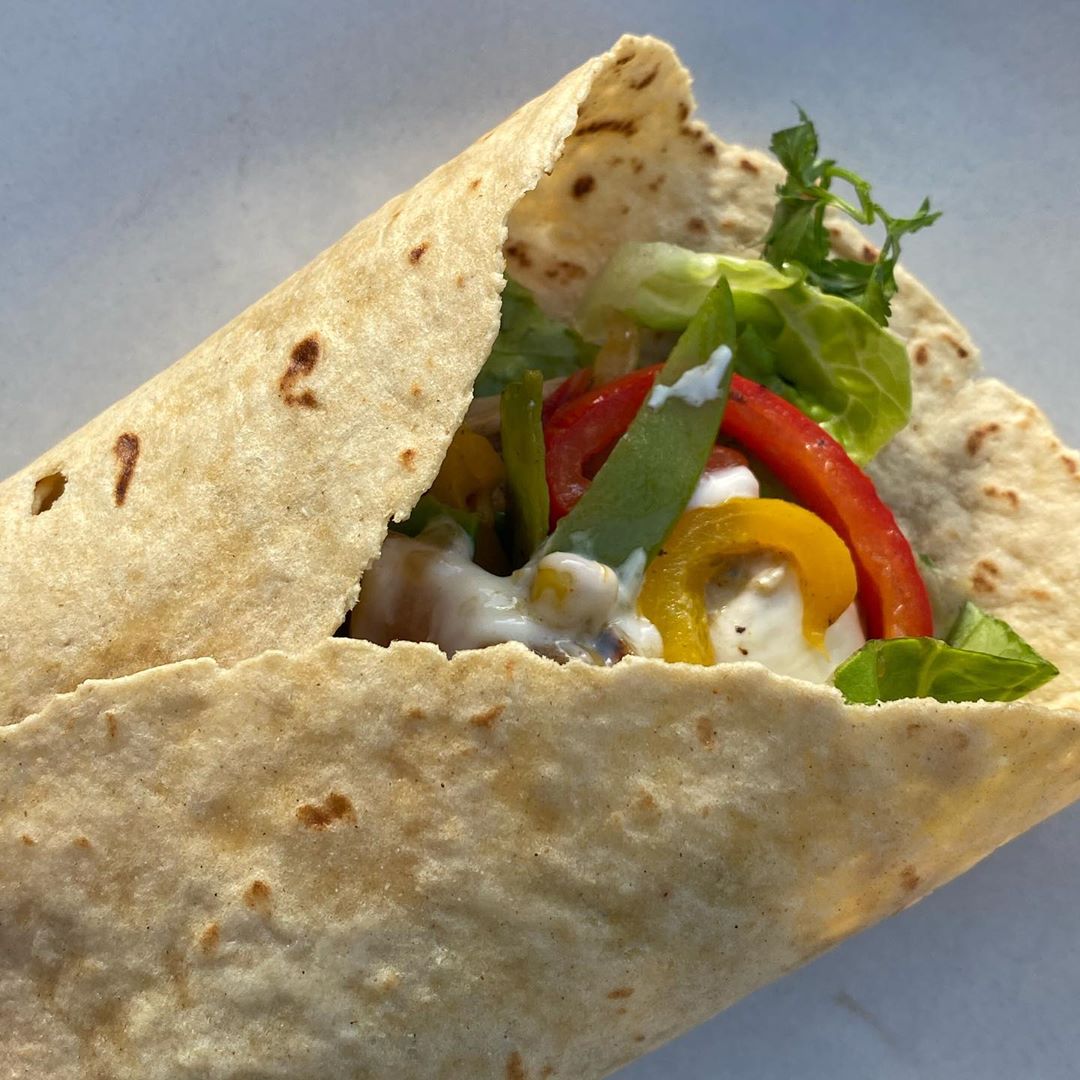 Mango Chicken Wraps