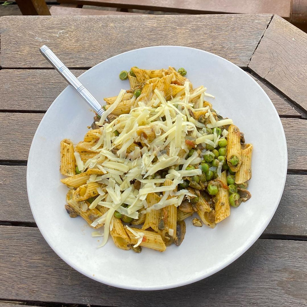 Spinach Pesto Pasta