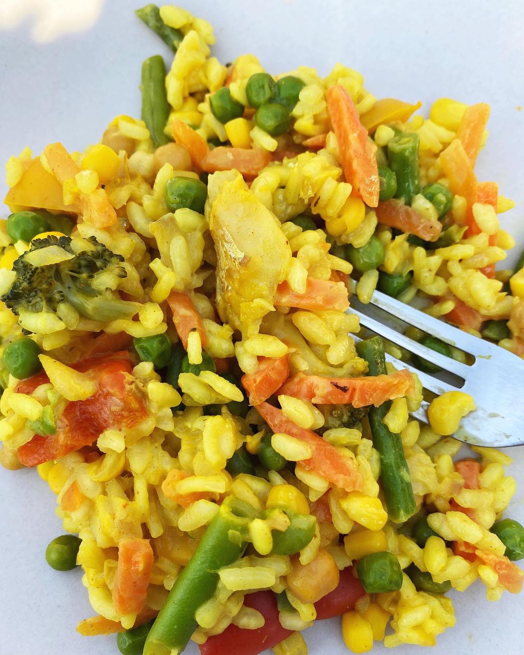 Lockdown Storecupboard Kedgeree with Frozen Fish and Veggies