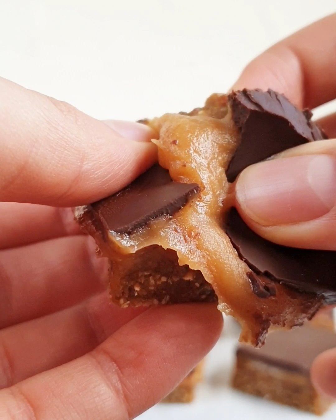 Salted Peanut Caramel Bars