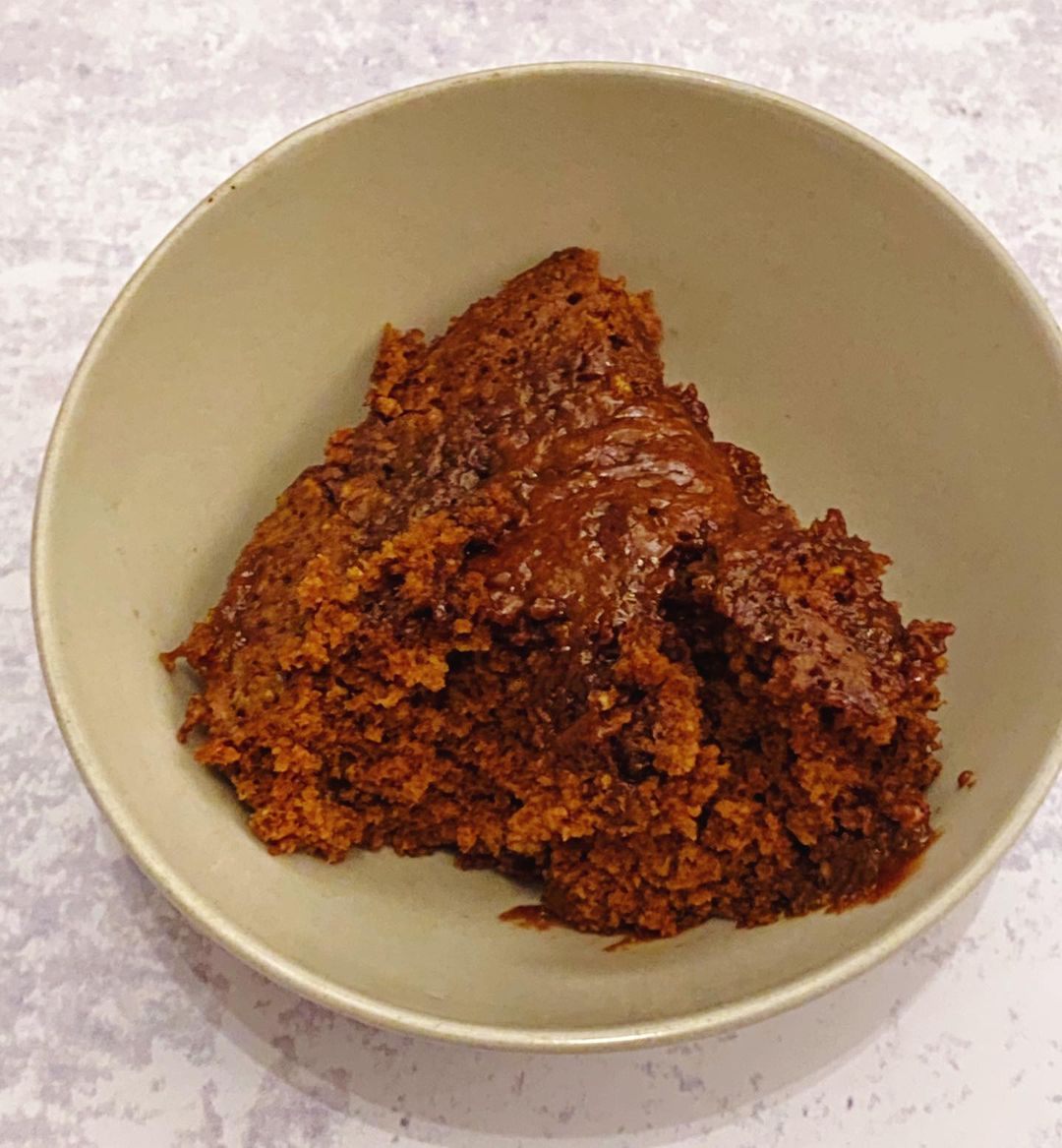 Quick Microwave Chocolate Cake for Four