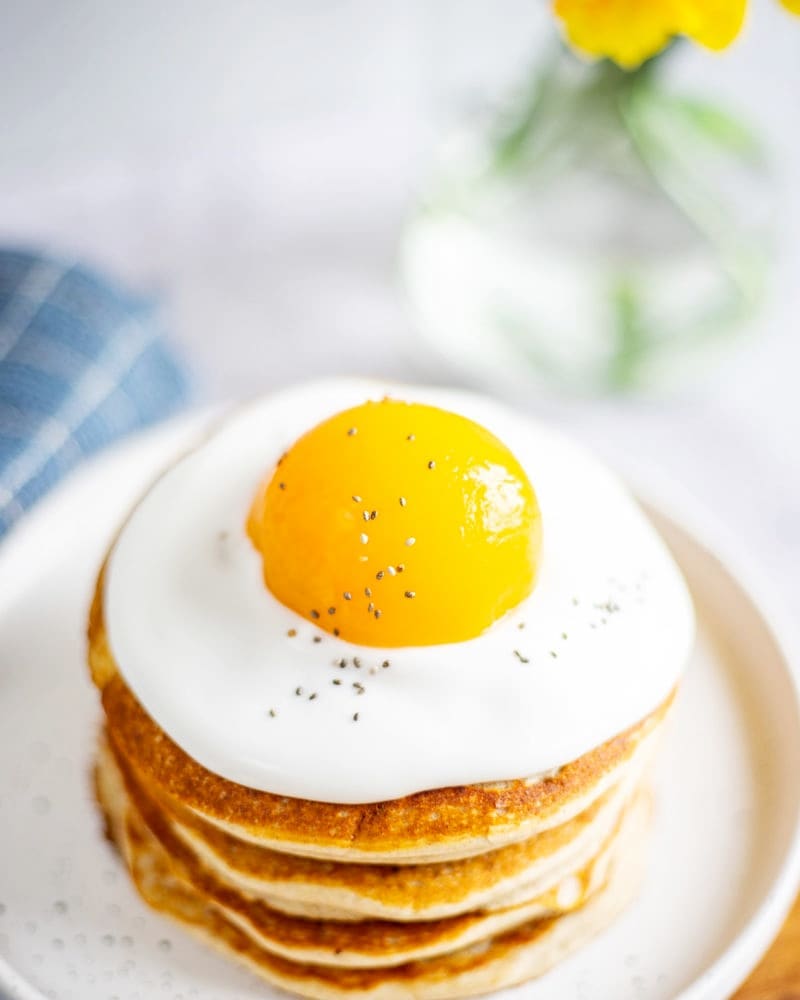 Vegan Easter Pancakes for Two