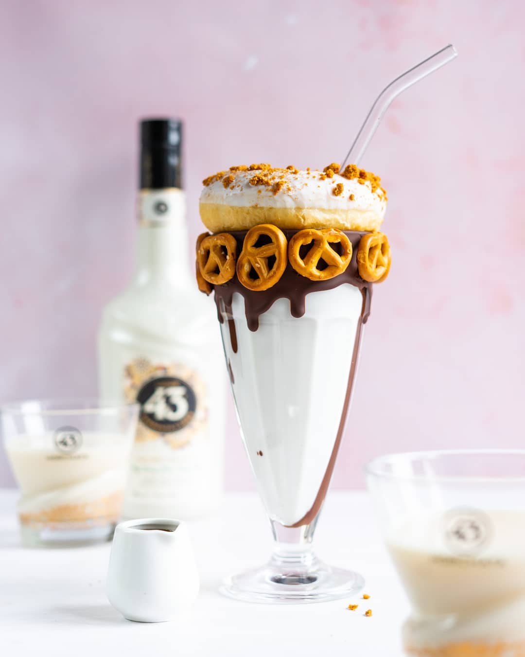 Vegan Salted Caramel Chocolate Freakshake
