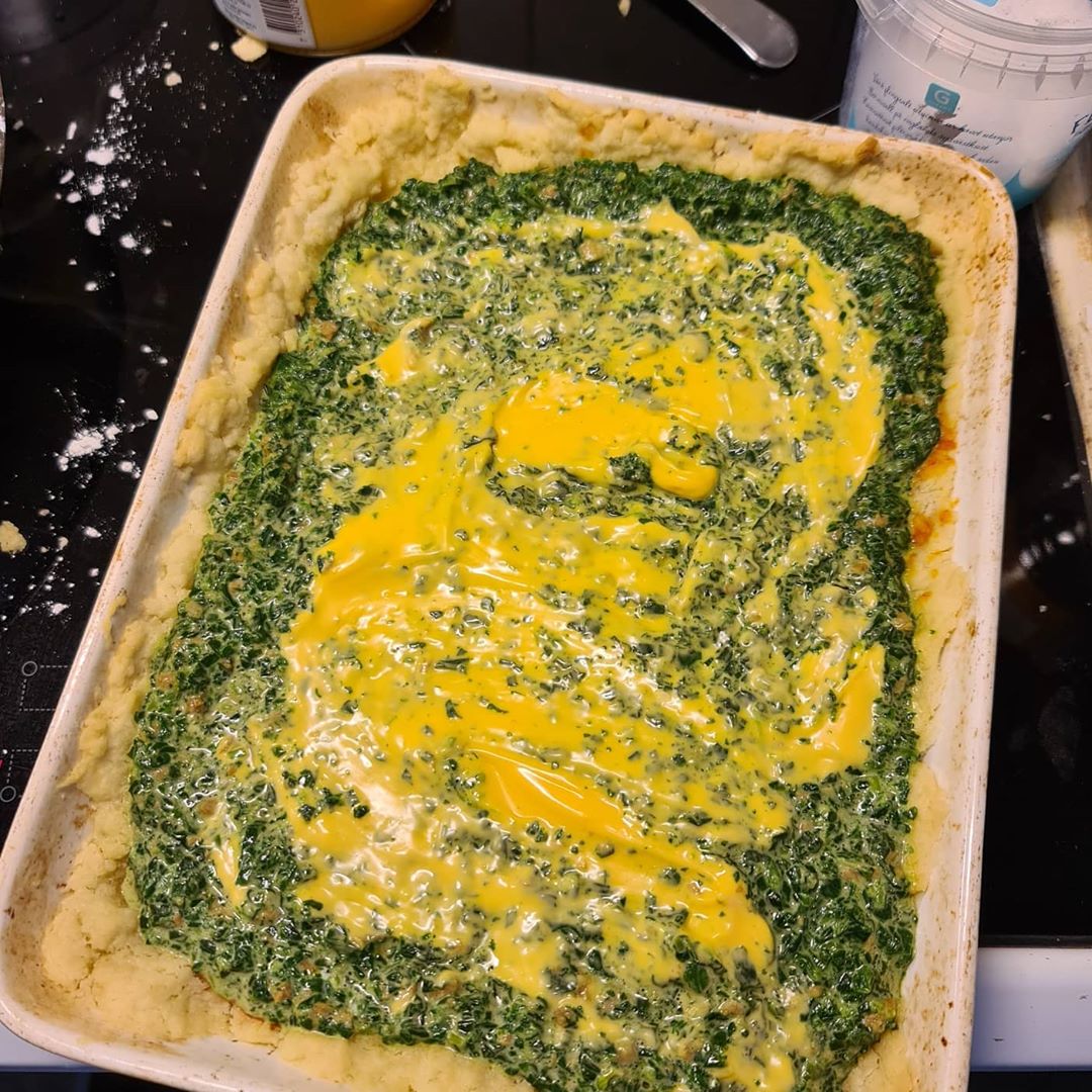 Vegan Spinach-Cheese Pie