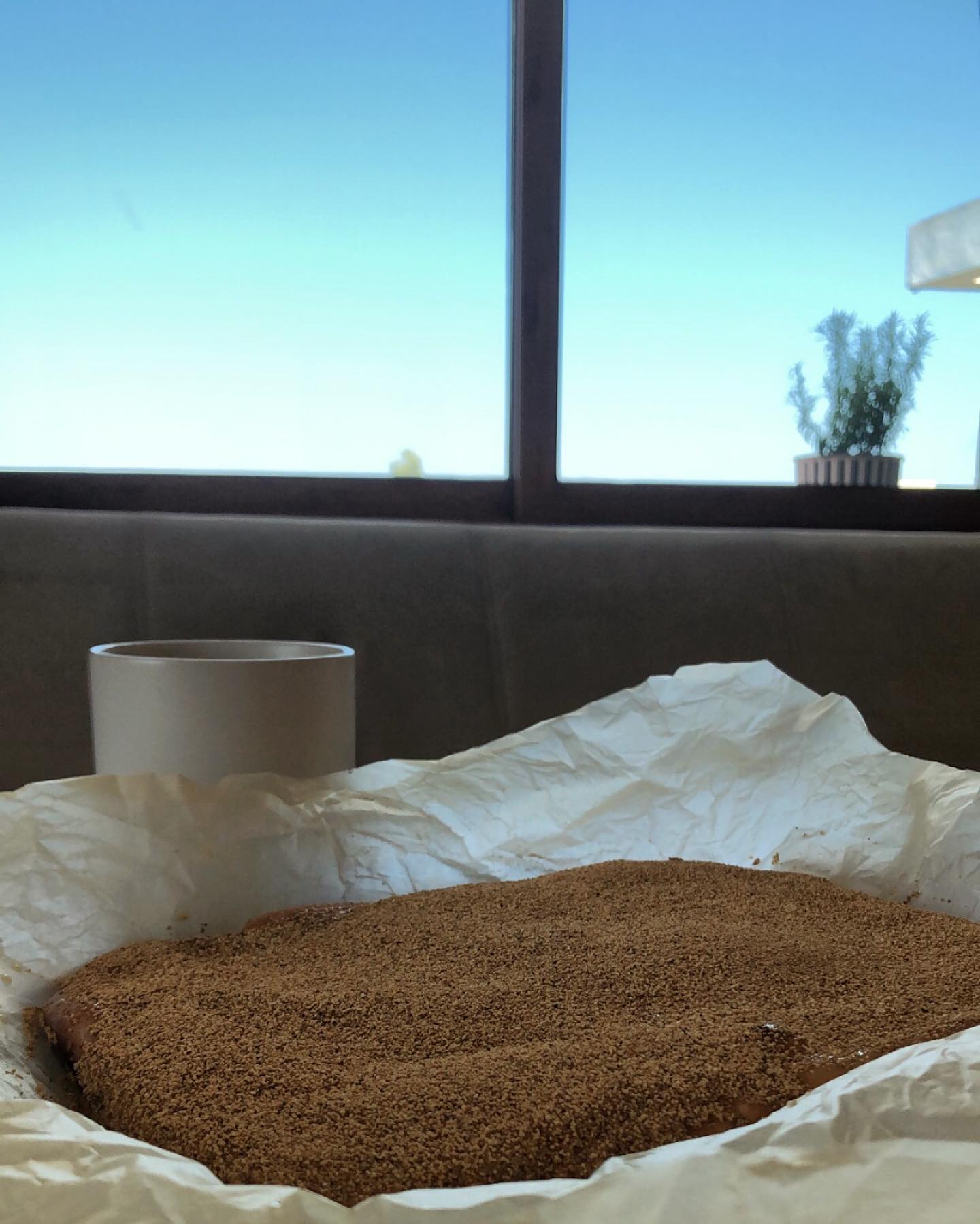 Vegan Sand Cake with a Middle Eastern Twist