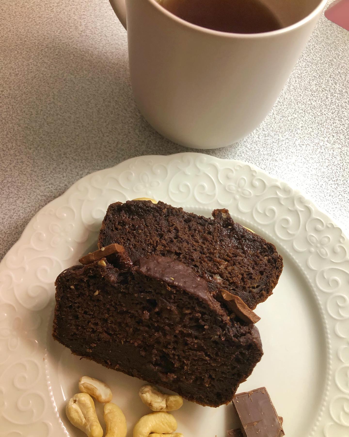 Vegan Chocolate Banana Cake