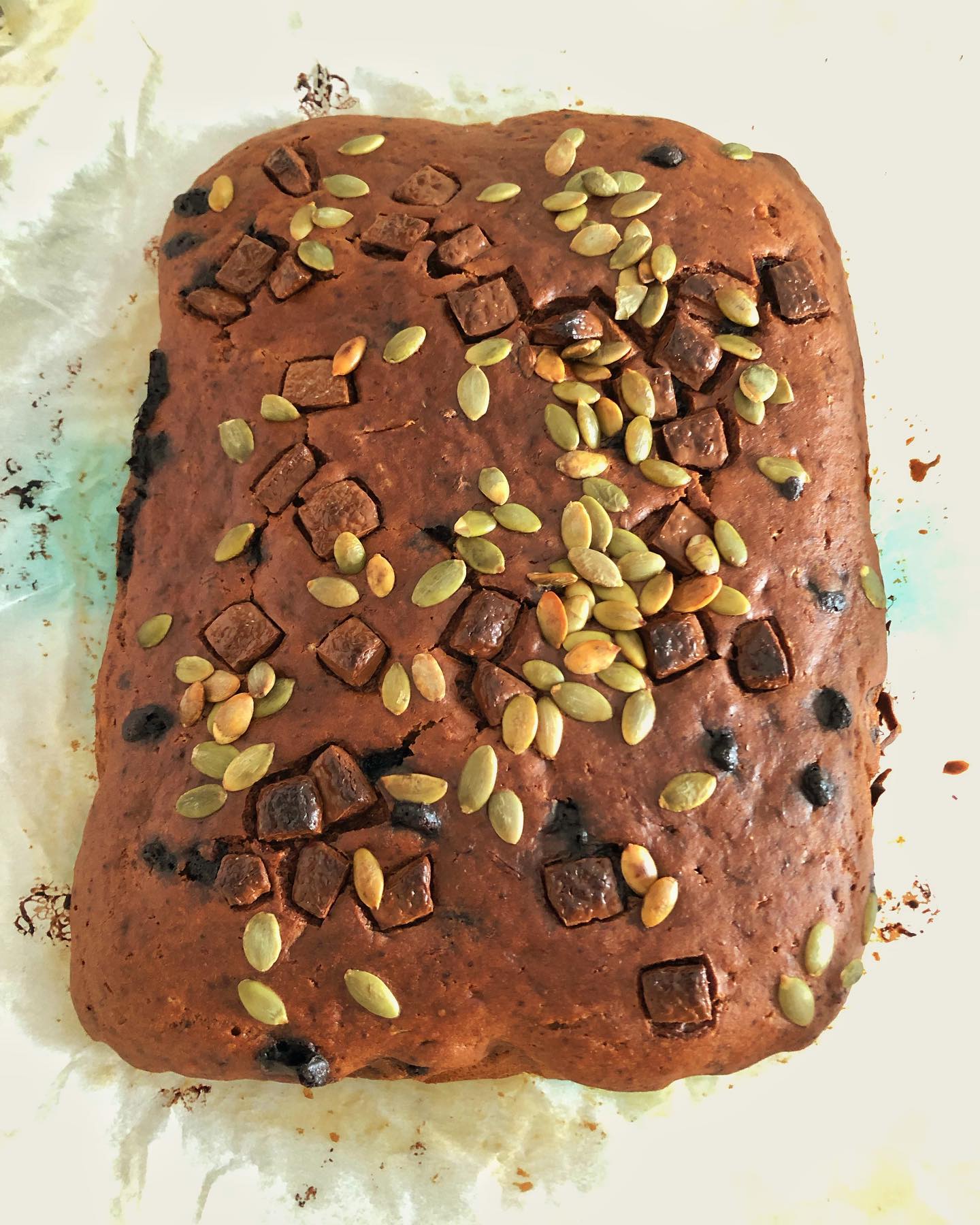 Vegan Chocolate Banana Cake