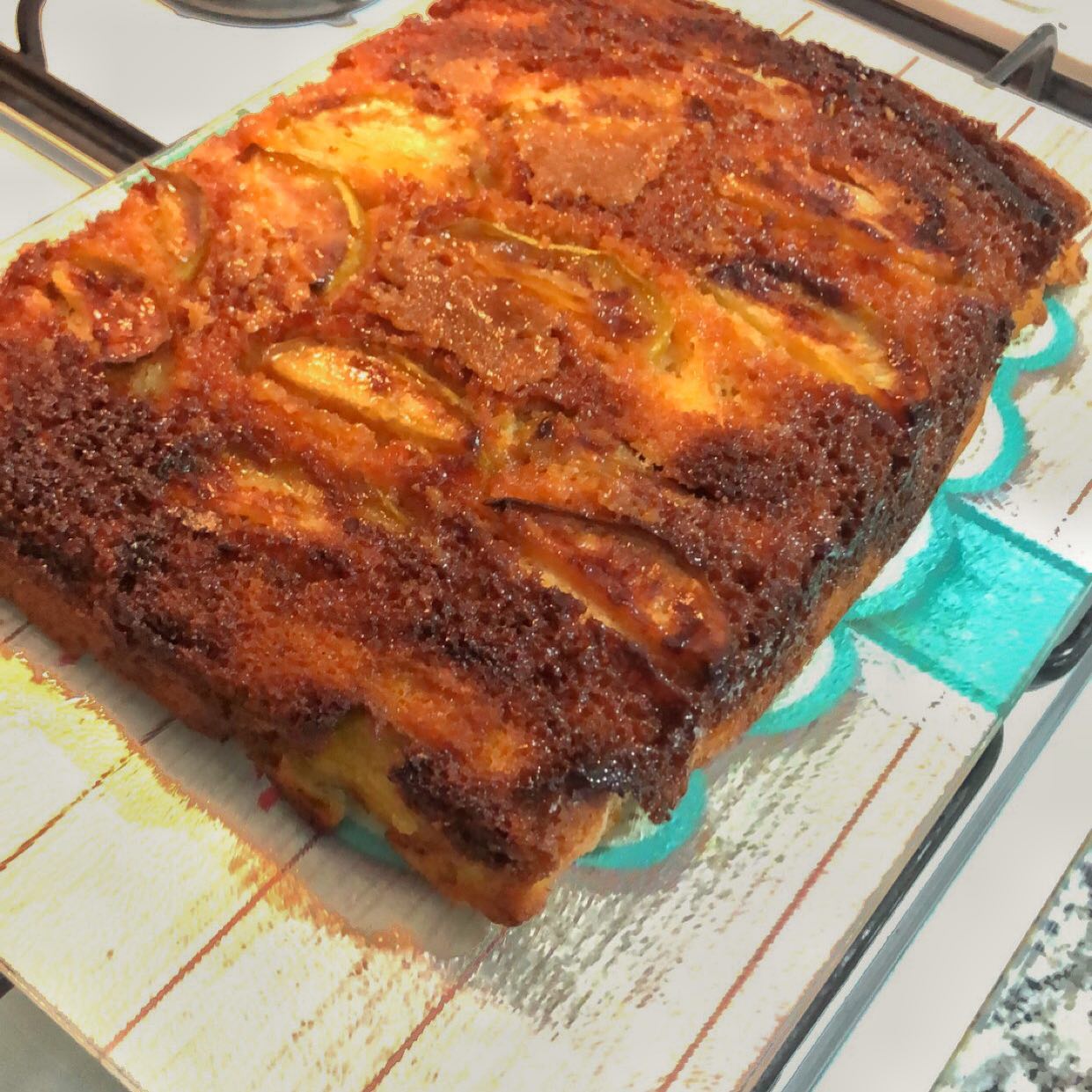 Upside Down Apple Cake