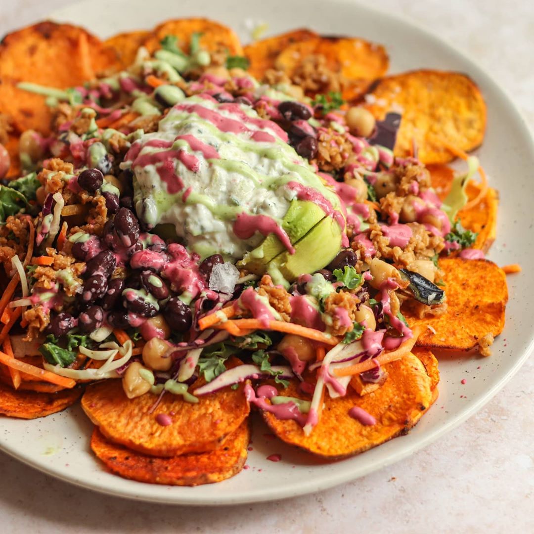 Sweet Potatoes nachos