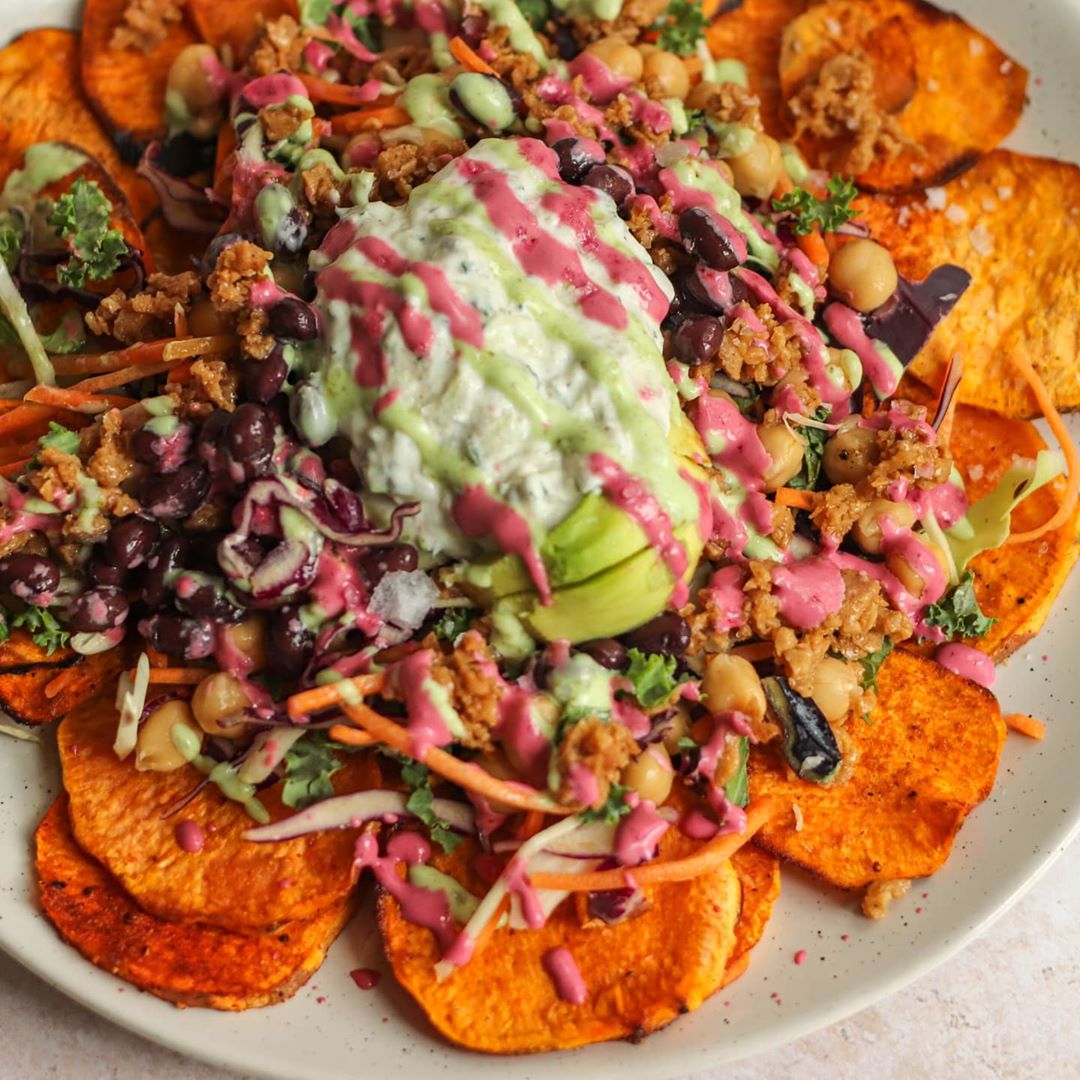 Sweet Potatoes nachos