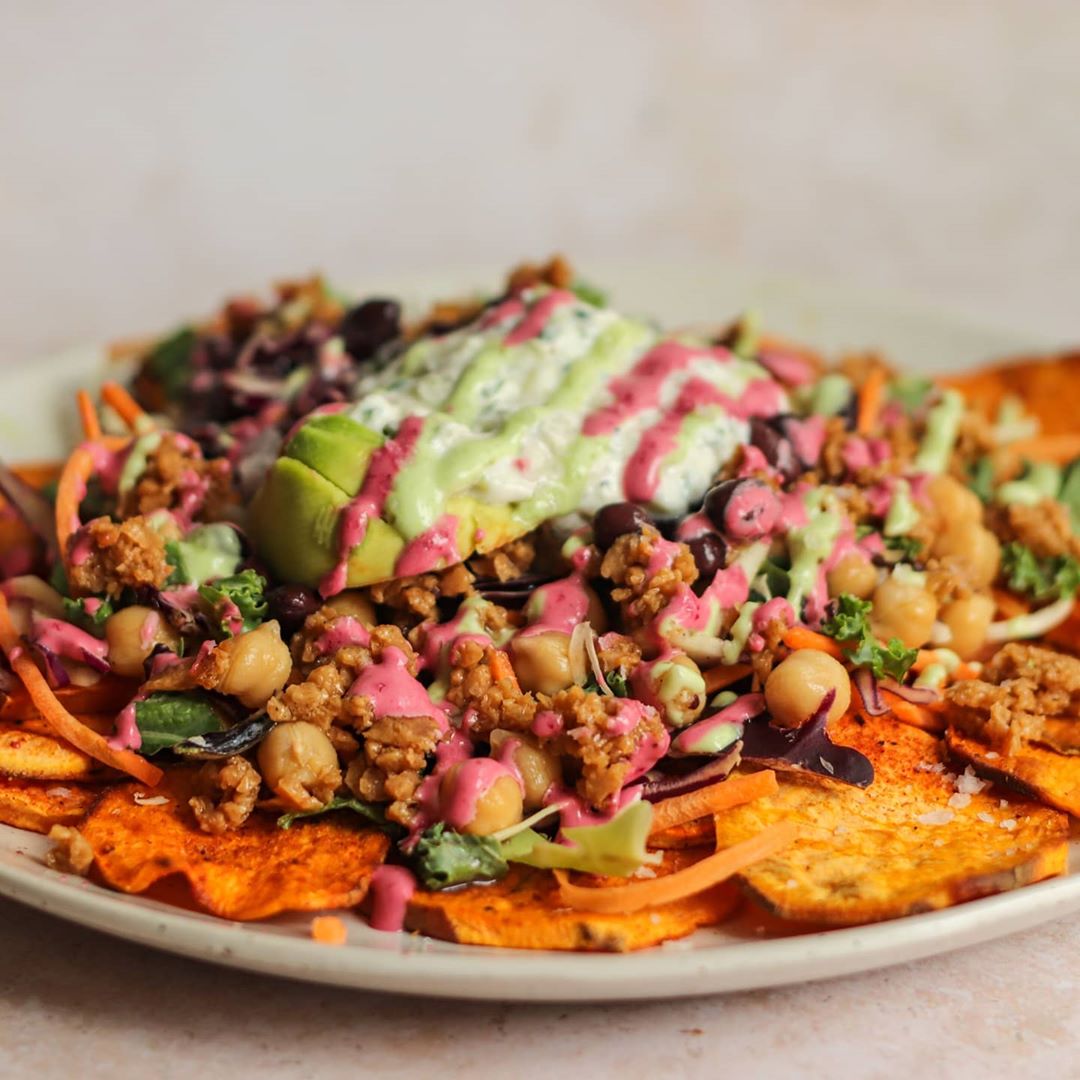 Sweet Potatoes nachos