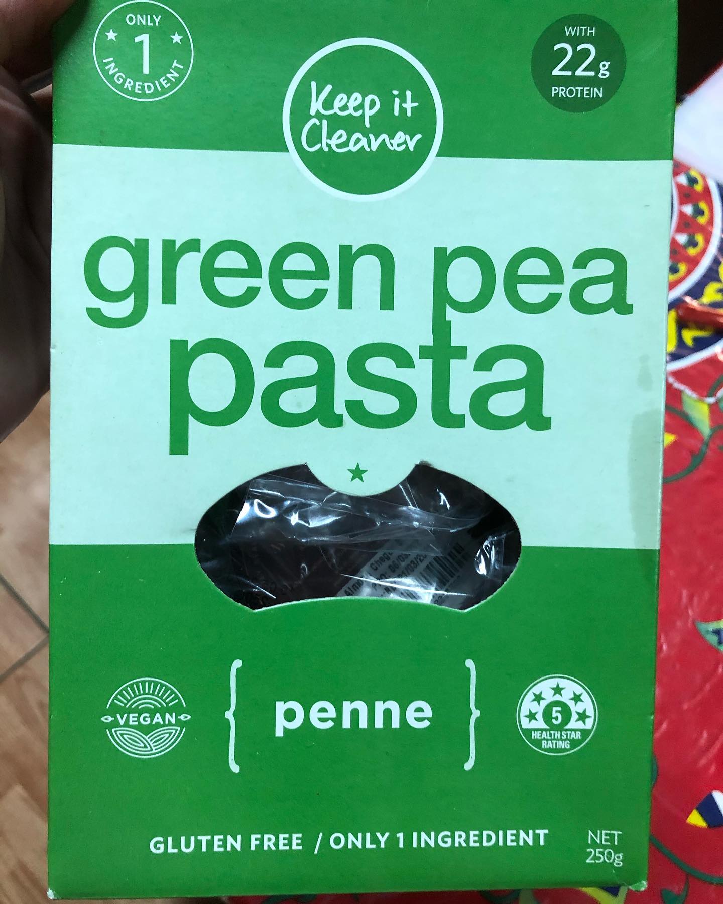Garden Peas Pesto Pasta with Chegan Cheese