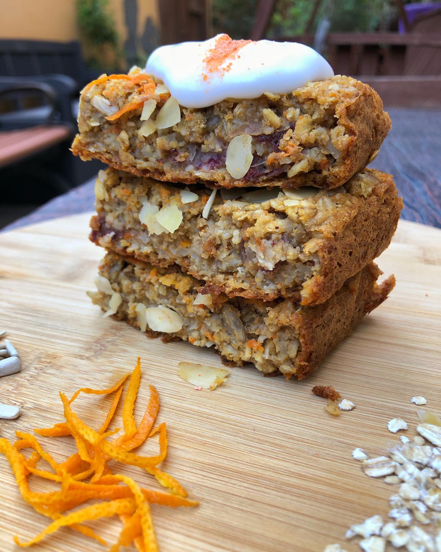 Carrot Cake Baked Oatmeal