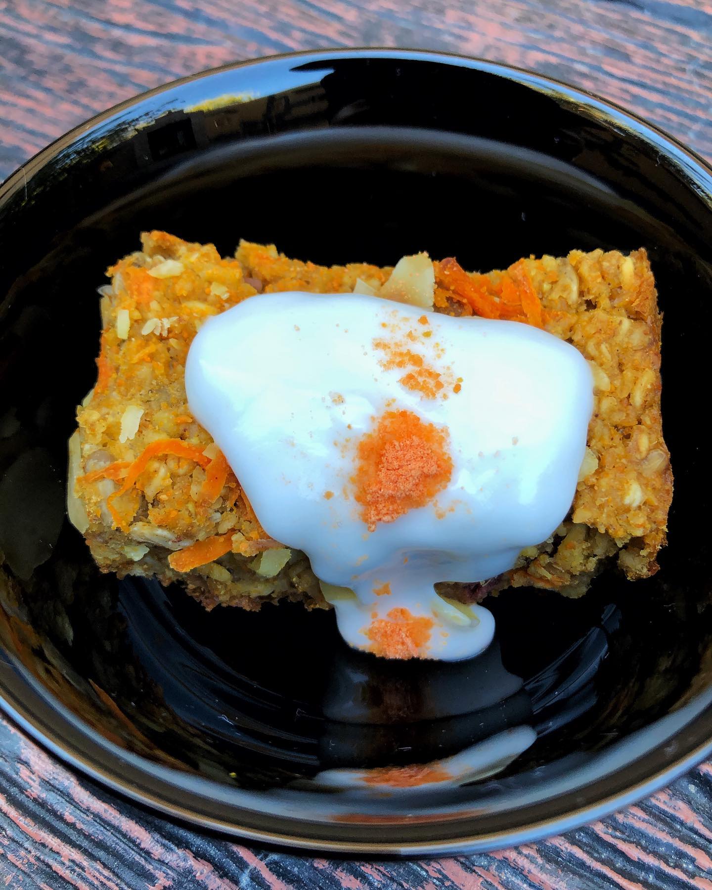 Carrot Cake Baked Oatmeal