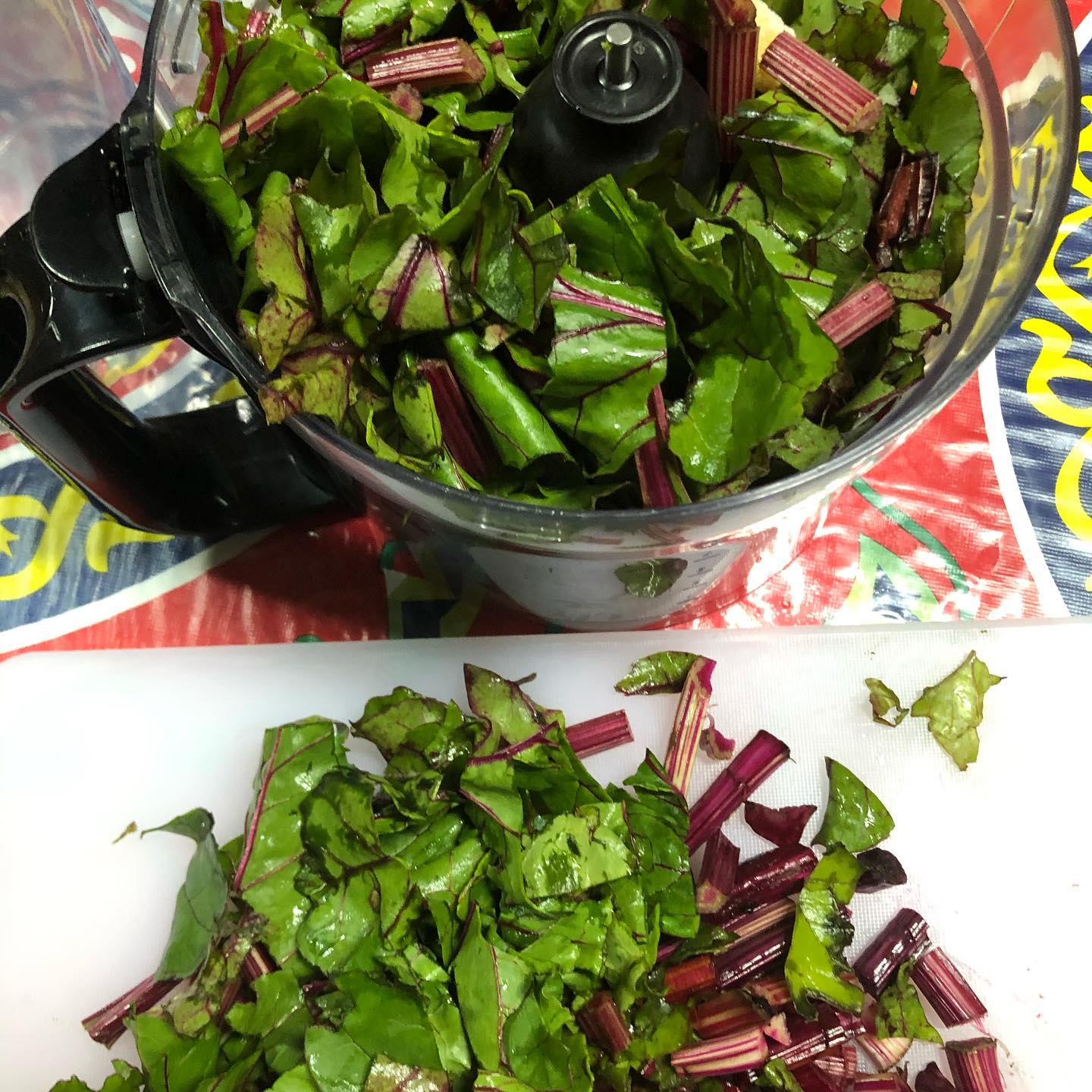 Vegan Beetroot Leaves Pesto