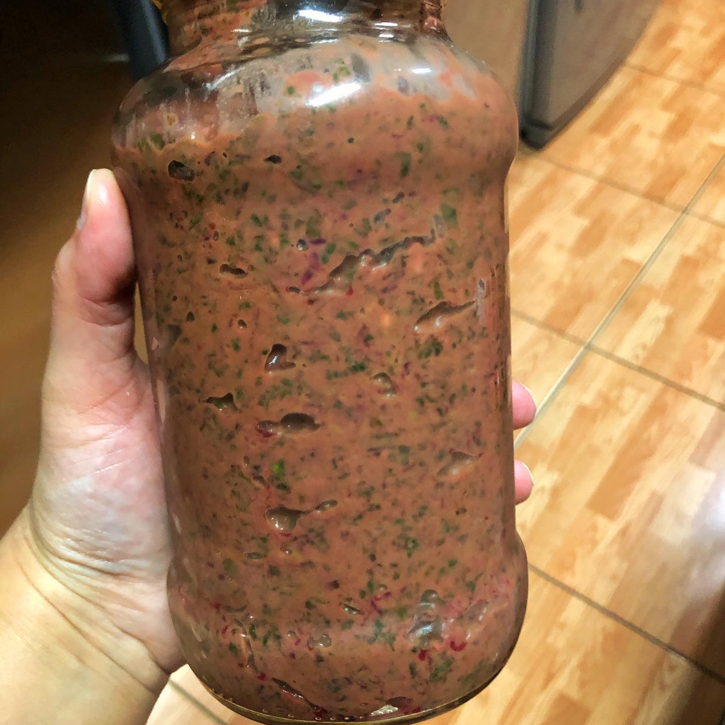 Vegan Beetroot Leaves Pesto