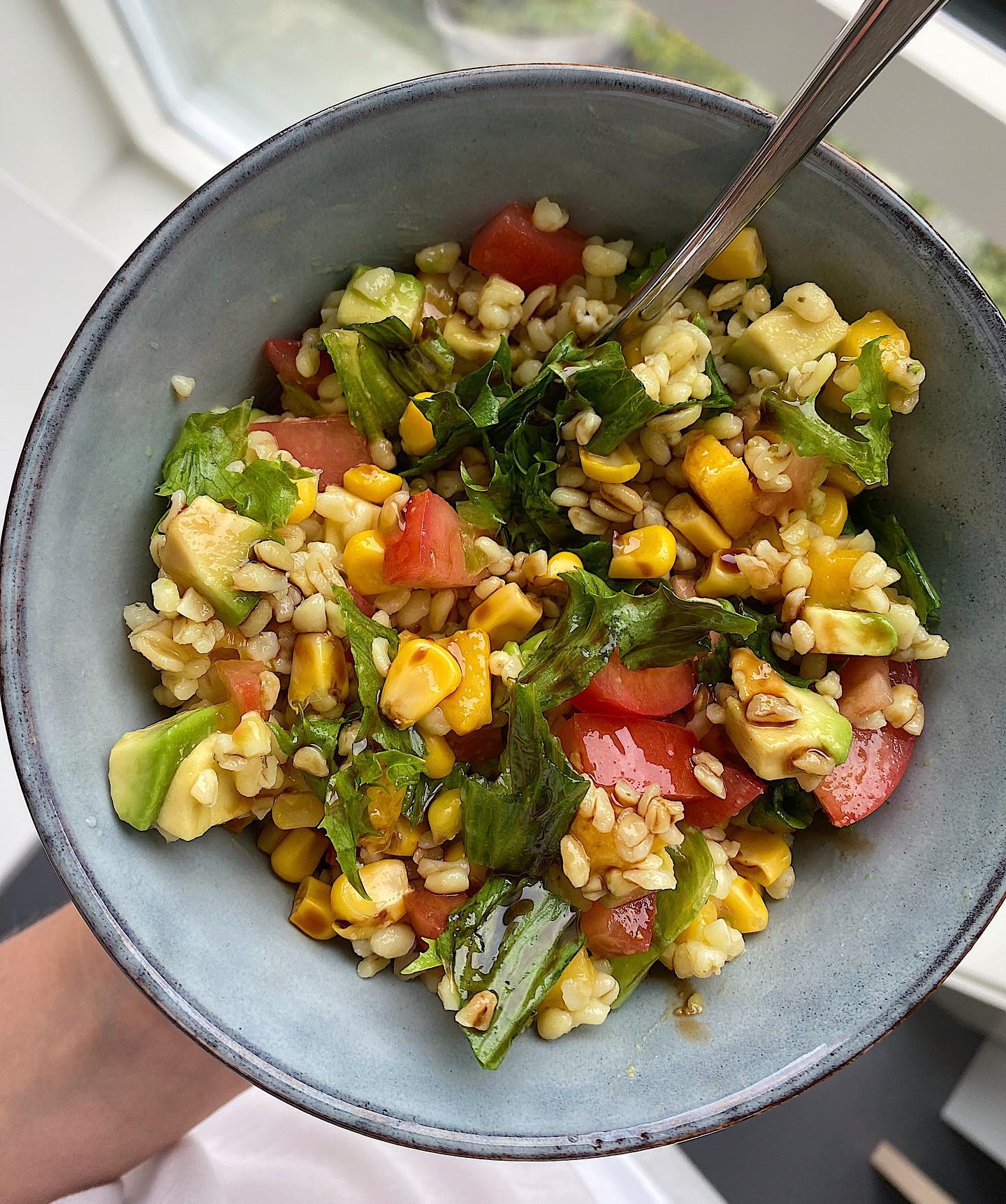 Simple Bulgur Salad with Vegetables