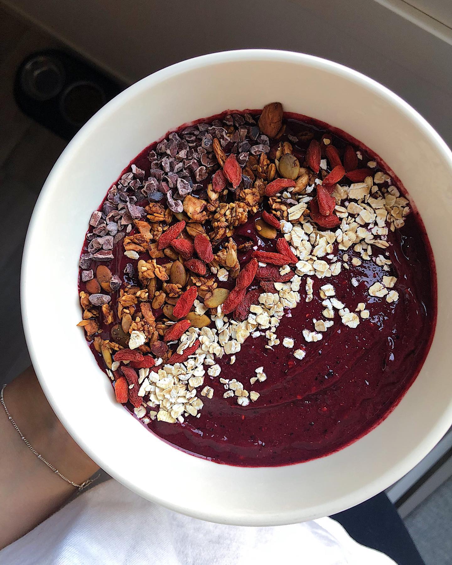 Favorite Banana Berry Smoothie Bowl