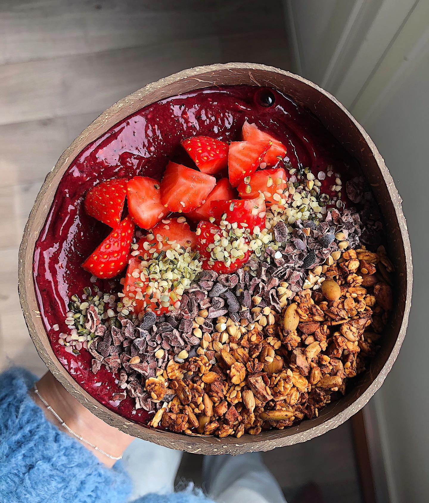 Berry Protein Smoothie Bowl