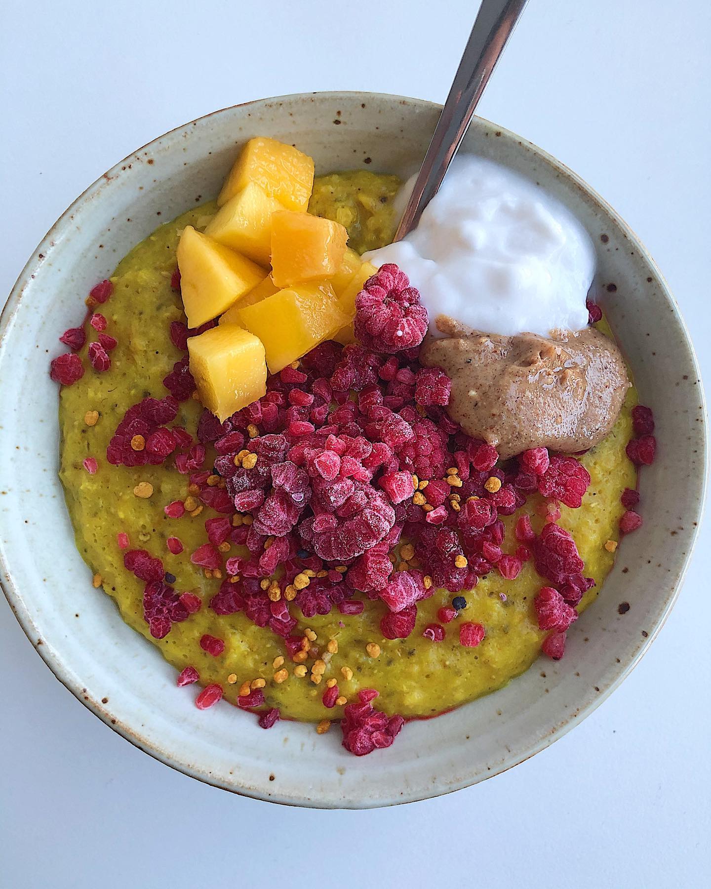 Golden Turmeric Oat Bowl