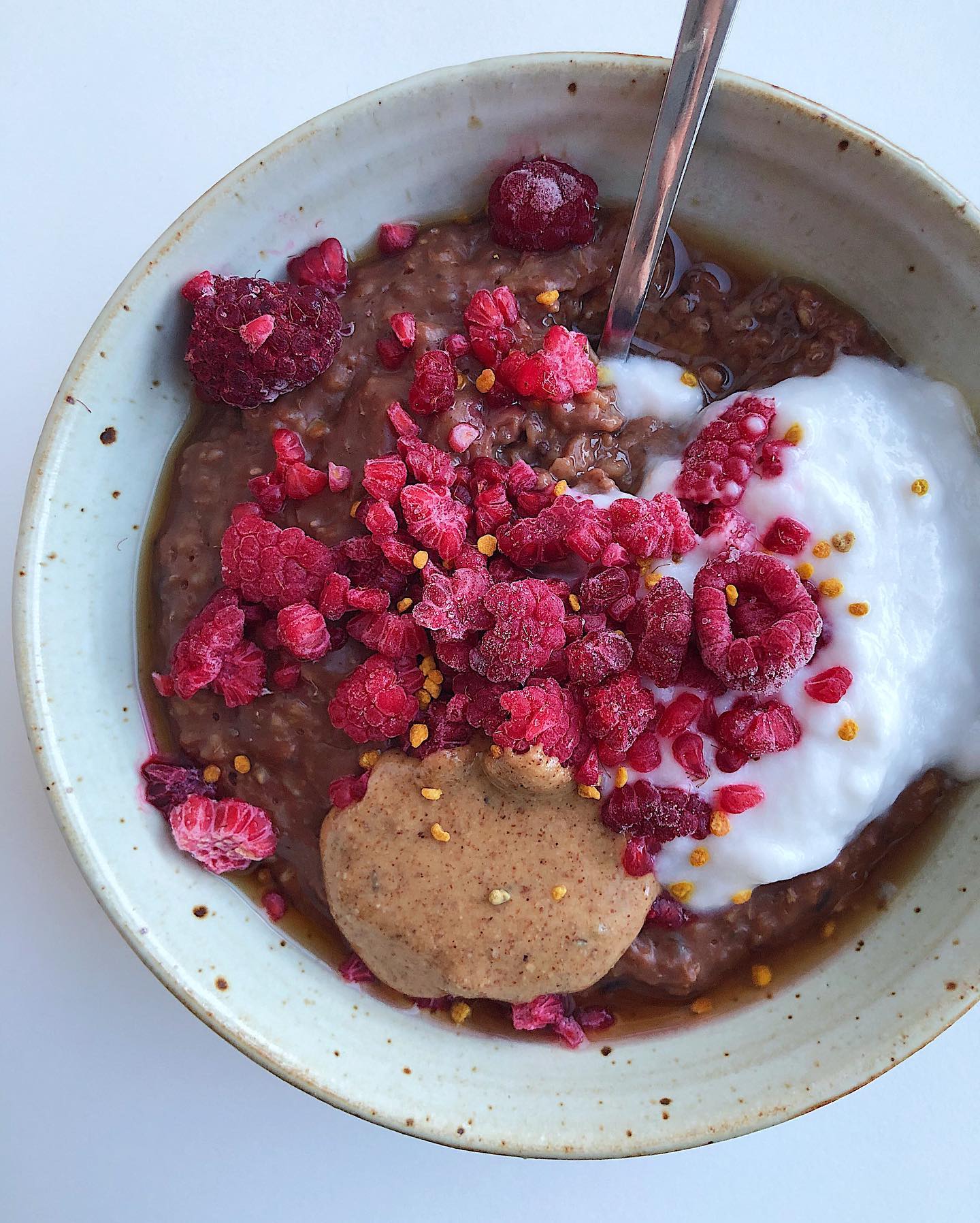 Banana Berry Chocolate Oats