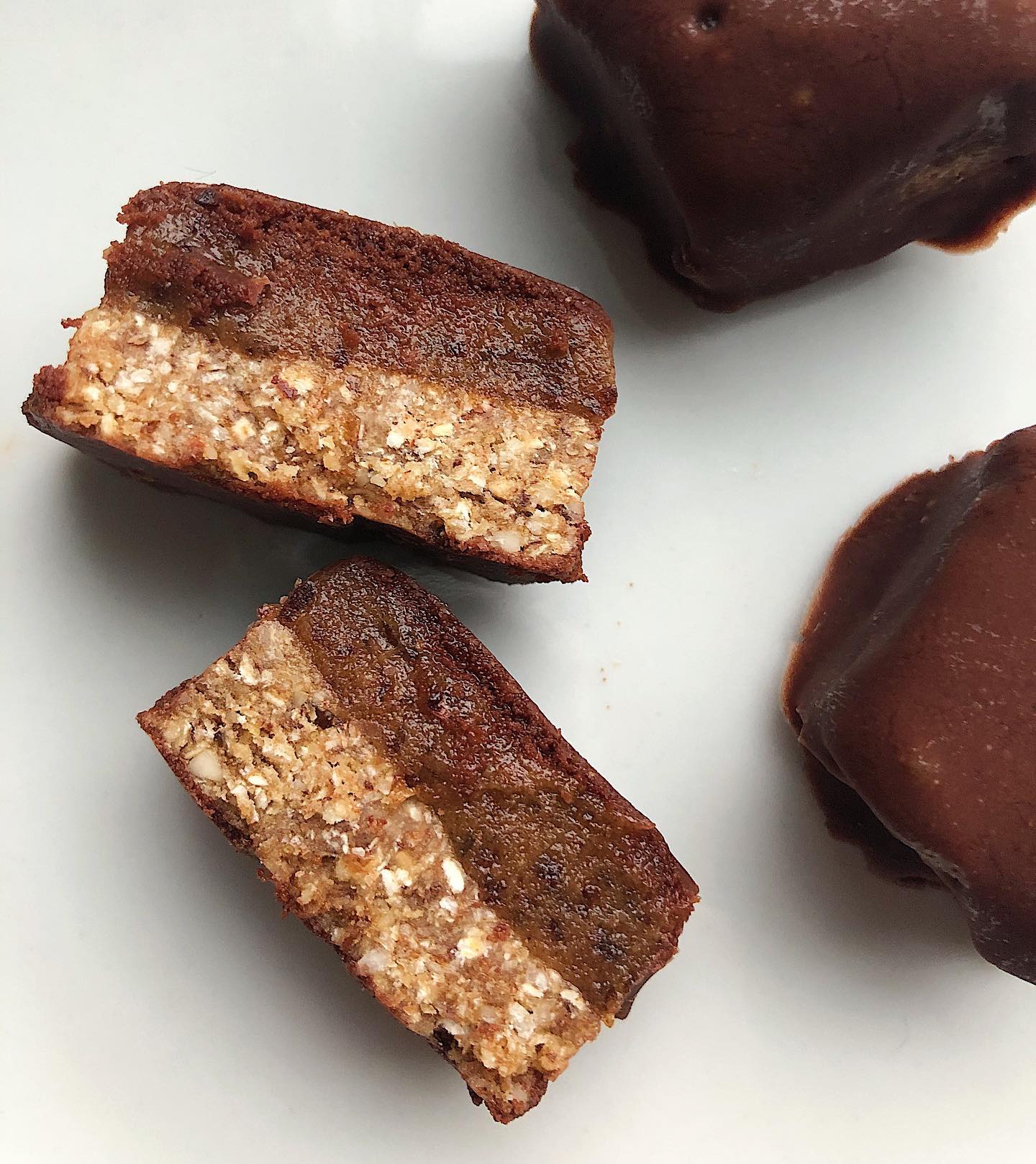Decadent Vegan Chocolate Nut Bars