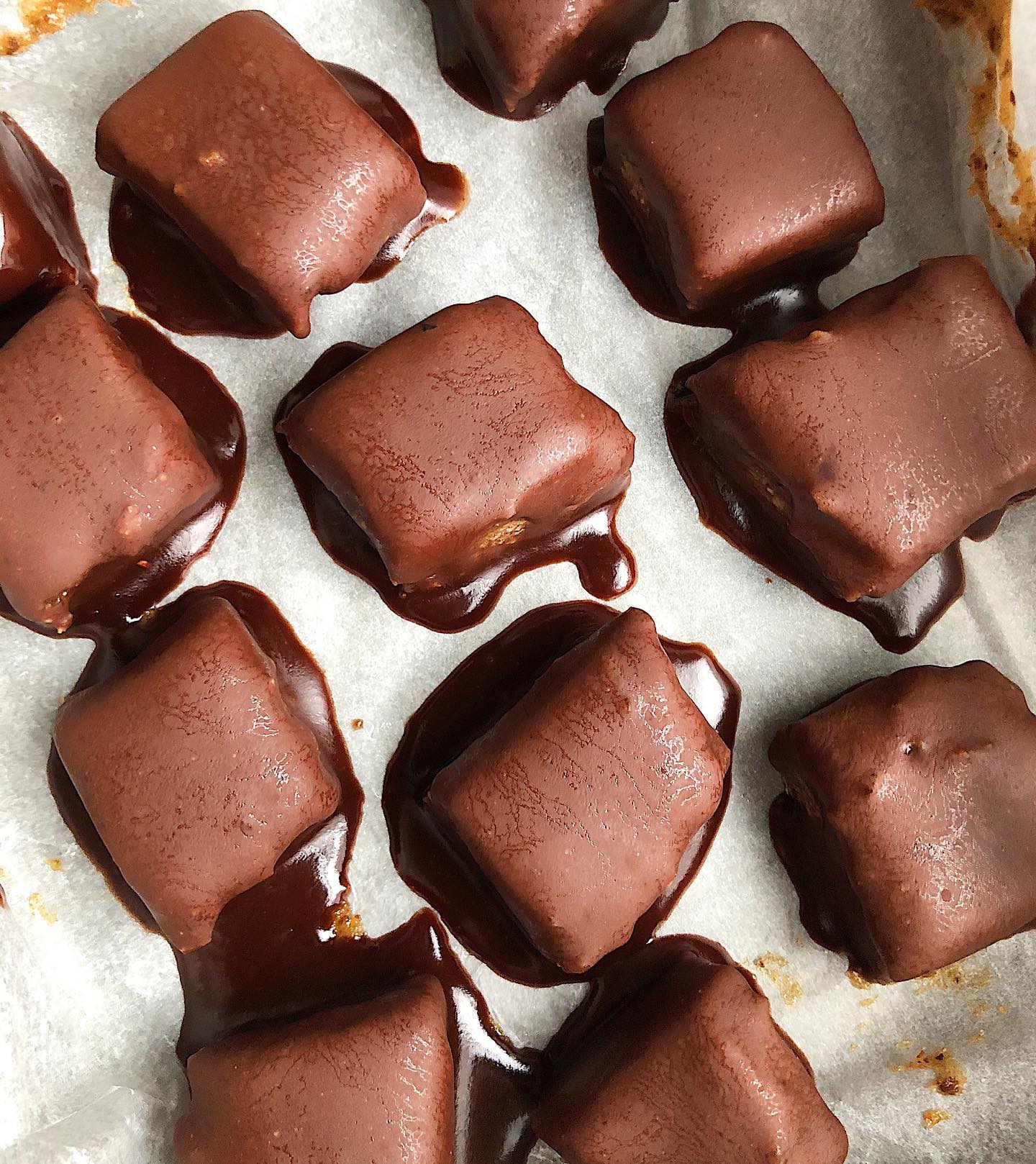 Decadent Vegan Chocolate Nut Bars