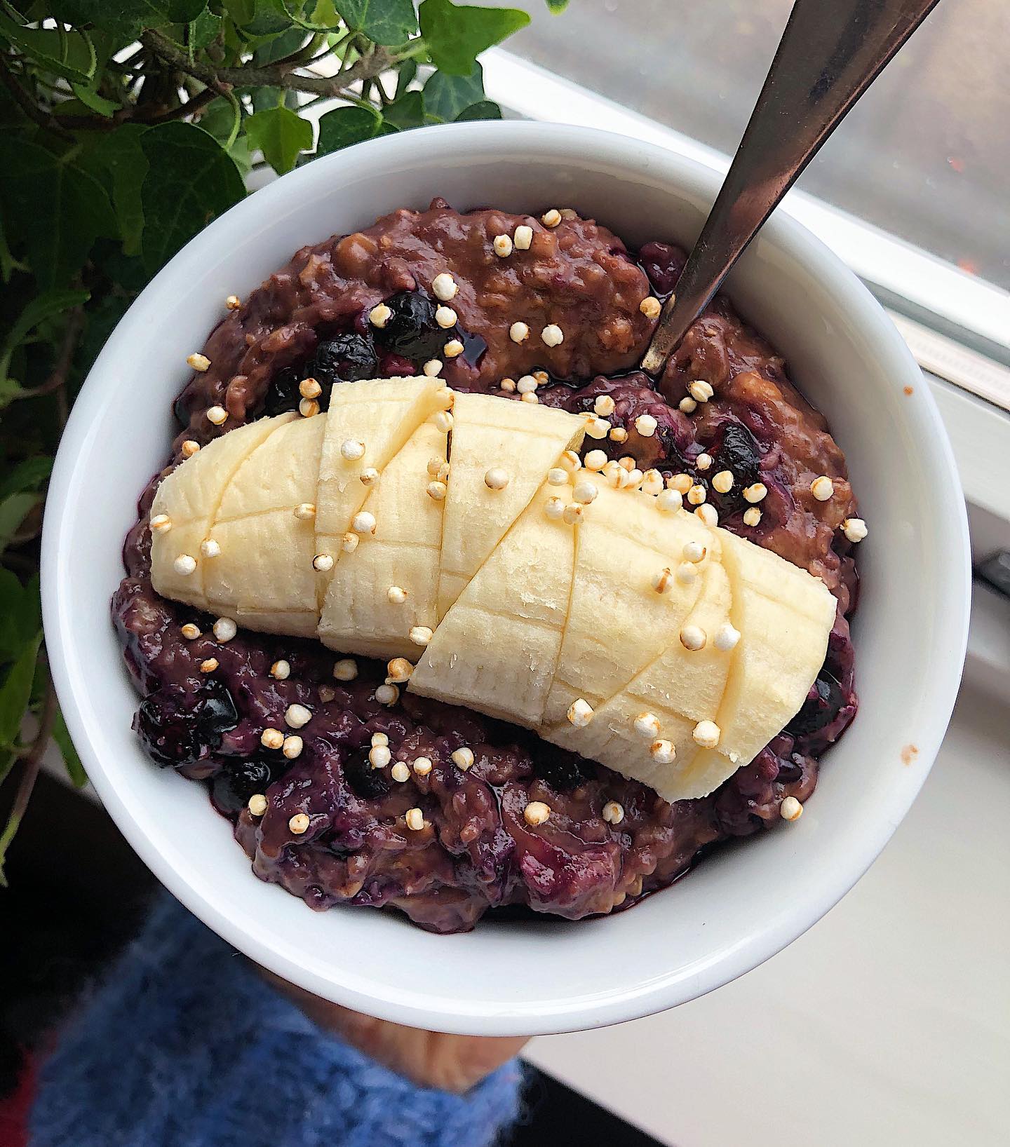 Chocolate Banana Stovetop Oats