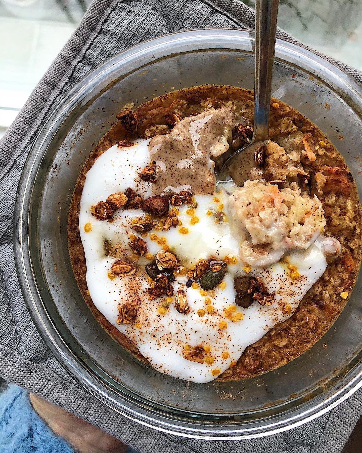Carrot Cake Baked Oats
