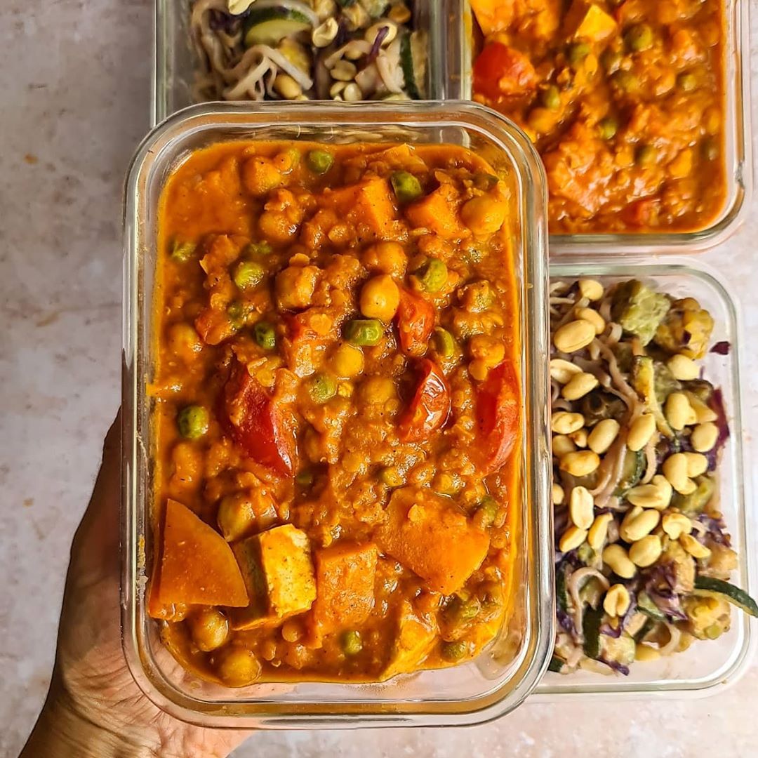 Sweet Potato Peanut Butter Tofu Stew