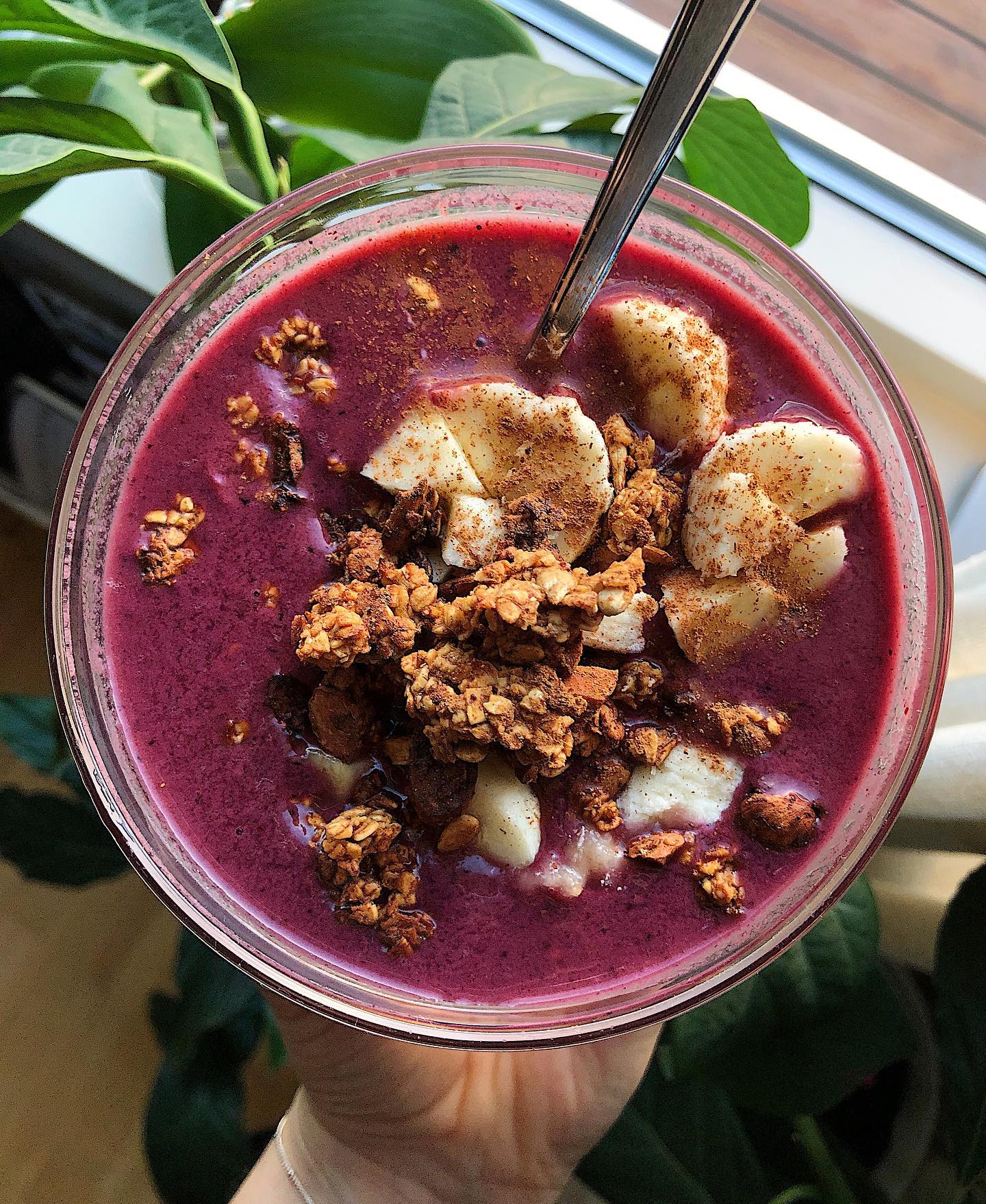Blueberry Banana Smoothie Bowl