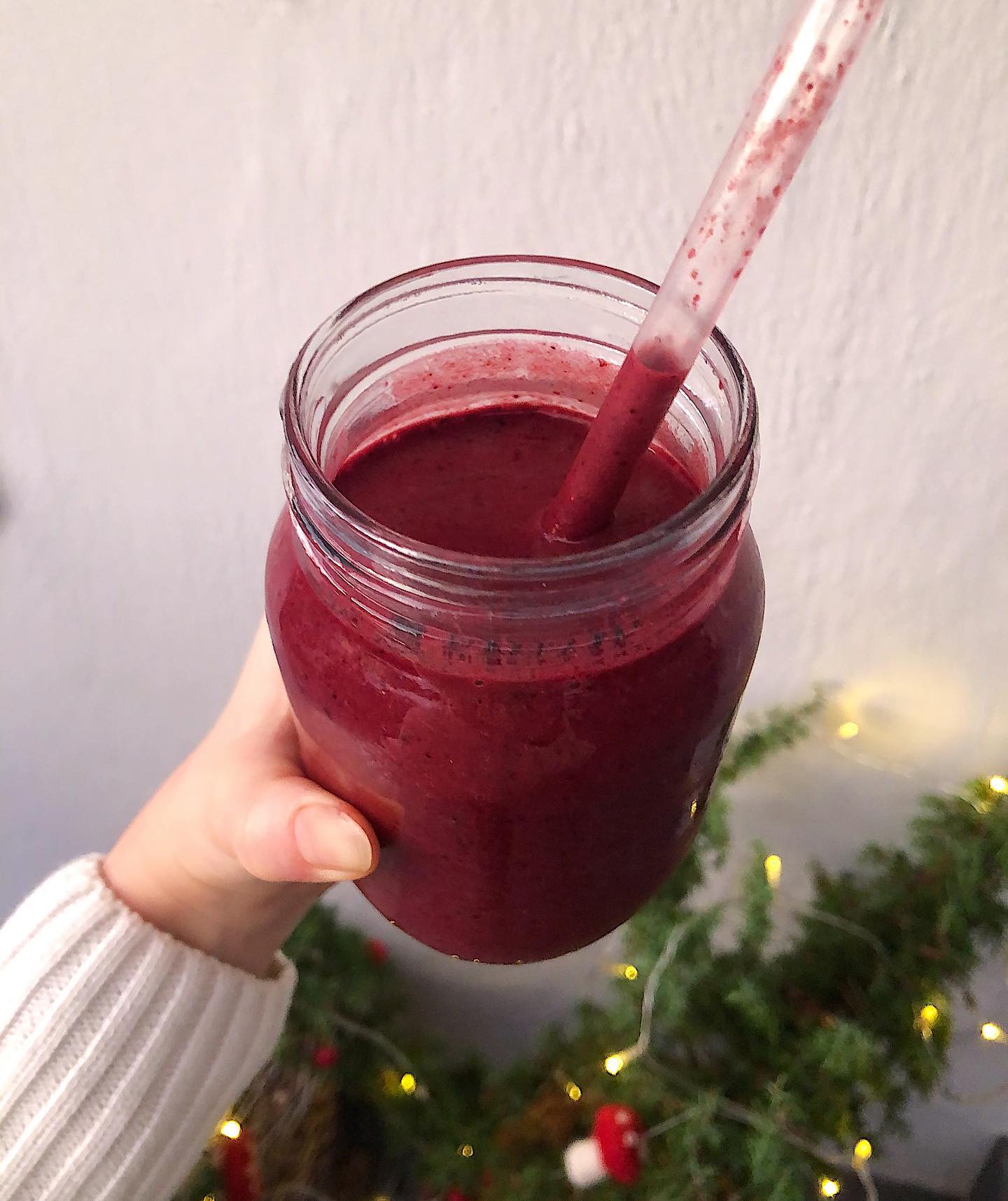 Berry Banana Smoothie with Superfoods