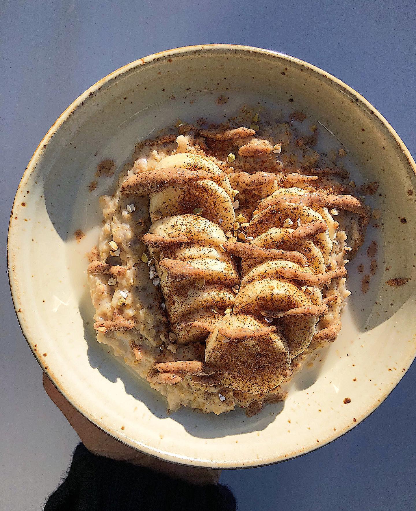 Steel Cut Oats with Spices and Banana