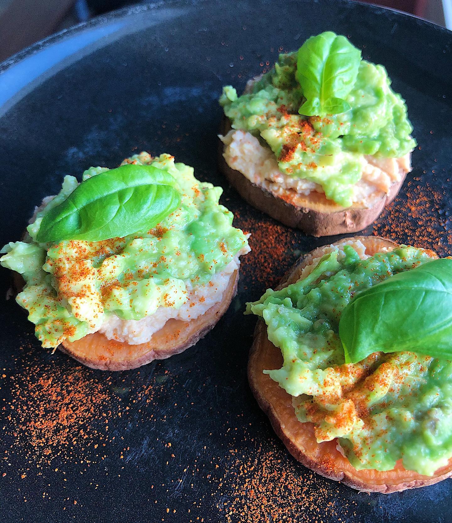 Roasted Sweet Potato Toasts with Toppings