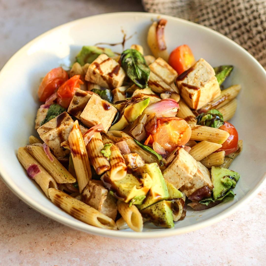 Balsamic Veggie Pasta Dish