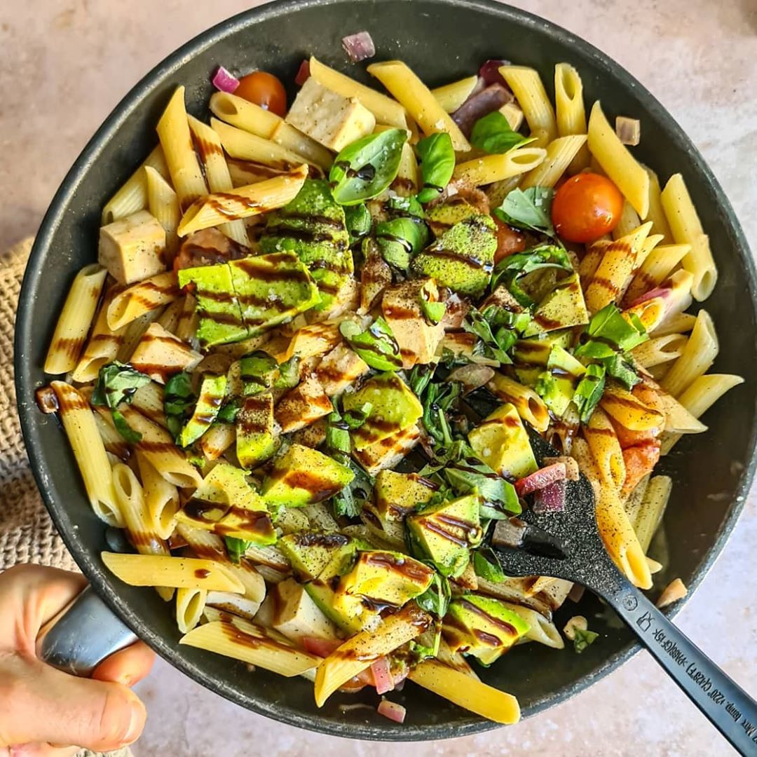 Balsamic Veggie Pasta Dish