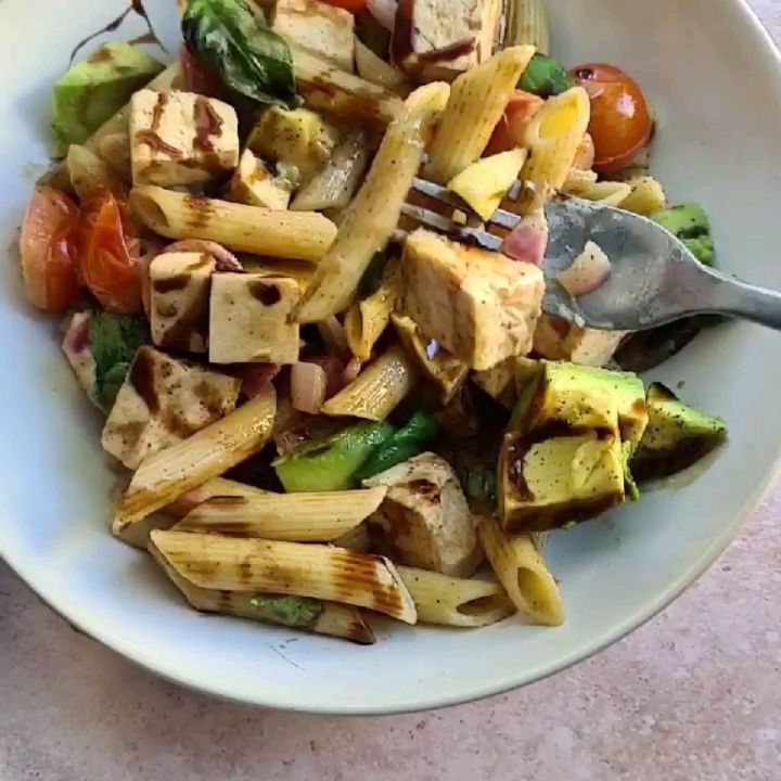 Balsamic Veggie Pasta Dish