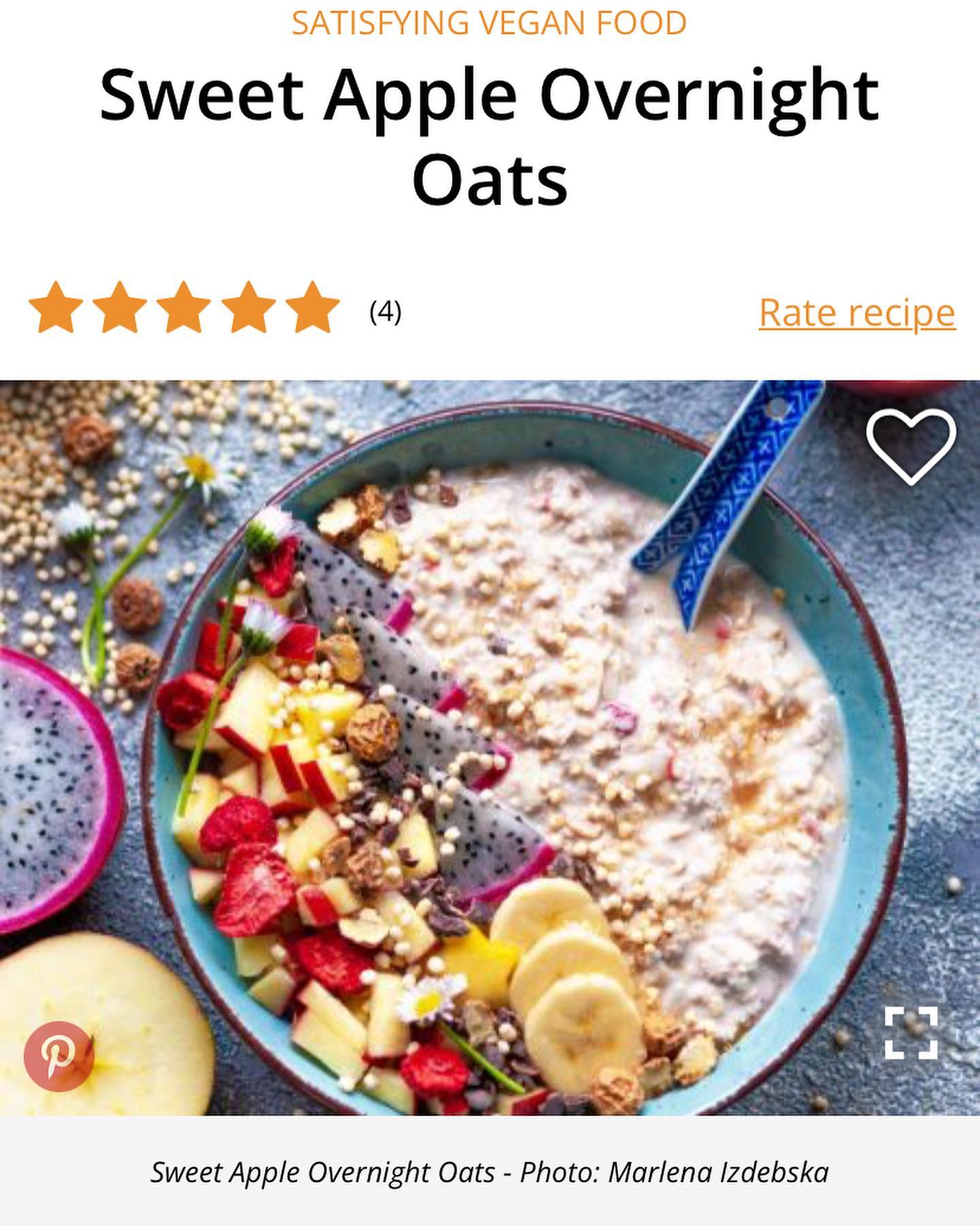 Bircher Müsli Overnight Breakfast