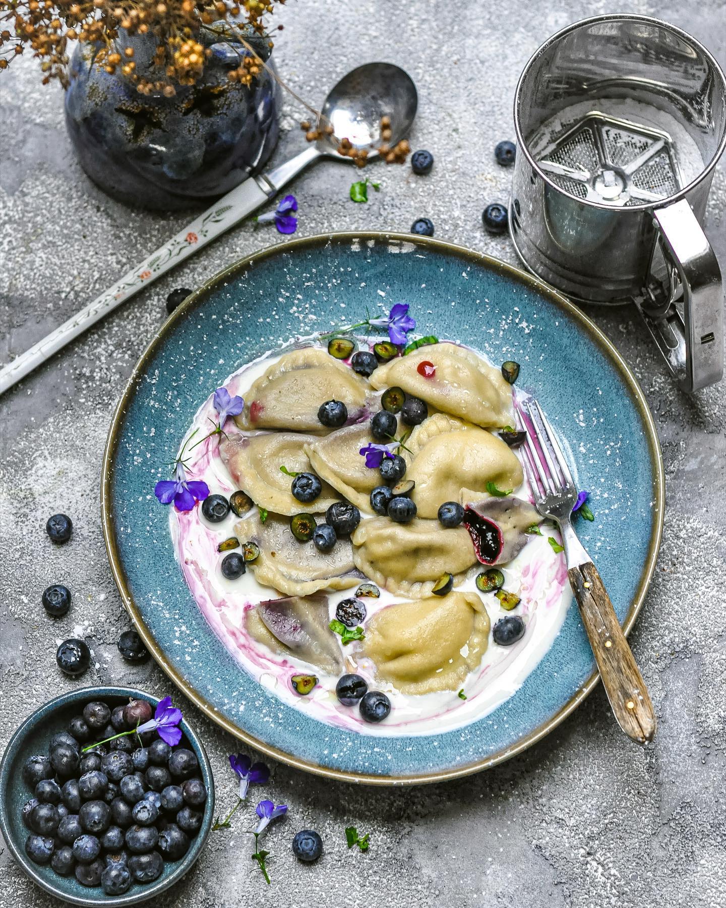 Vegan Polish Pierogi with Potato Filling