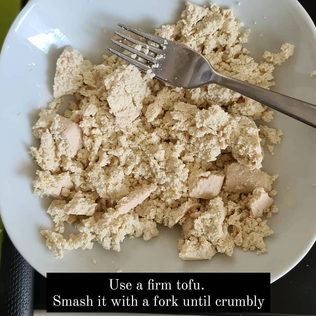 Tofu Egg Salad Wraps