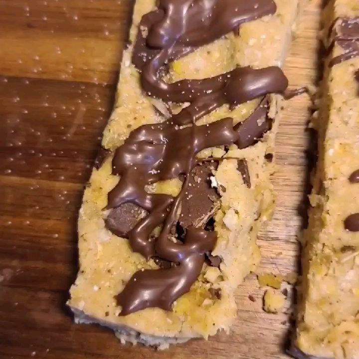 Chickpea Cookie Dough Bars