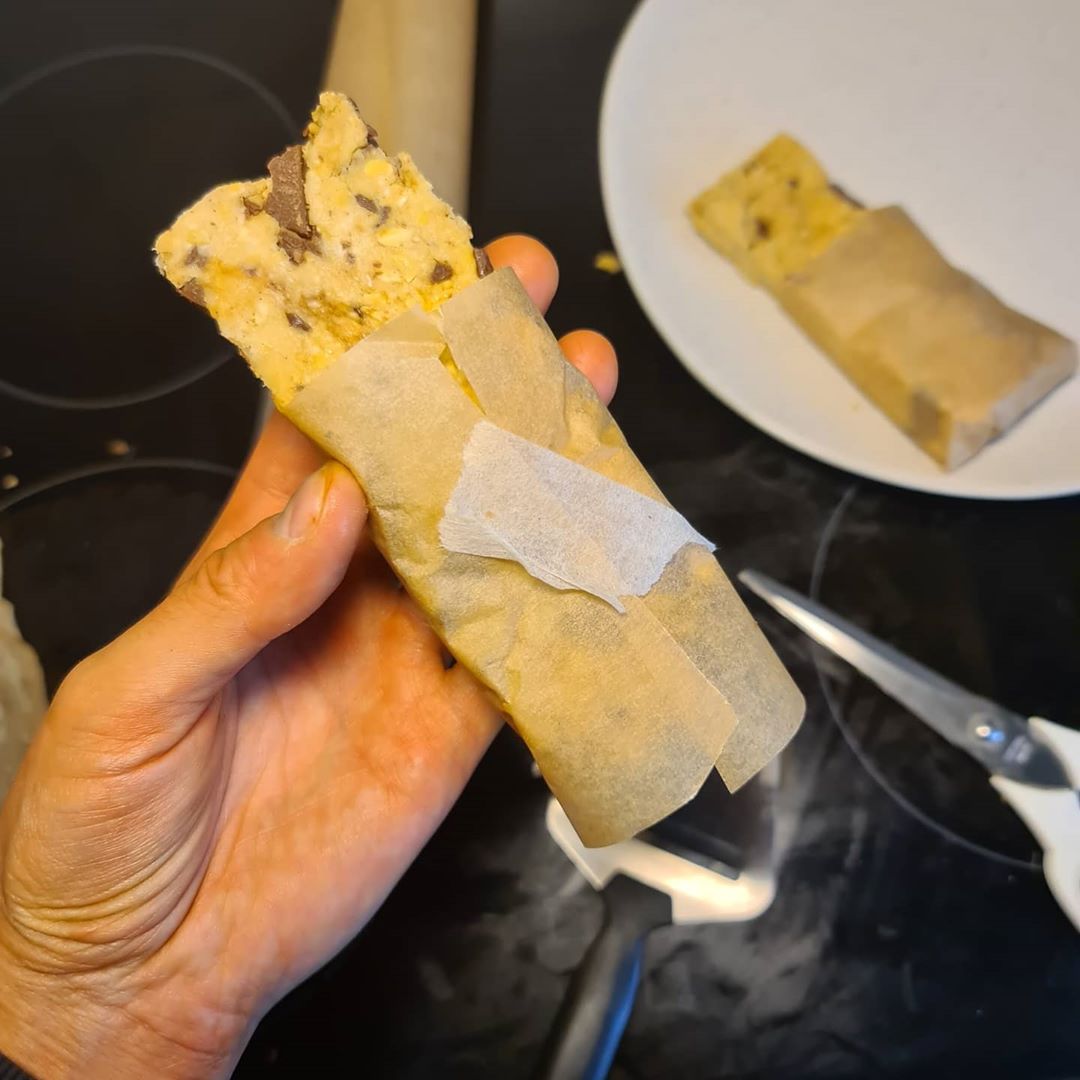 Chickpea Cookie Dough Bars