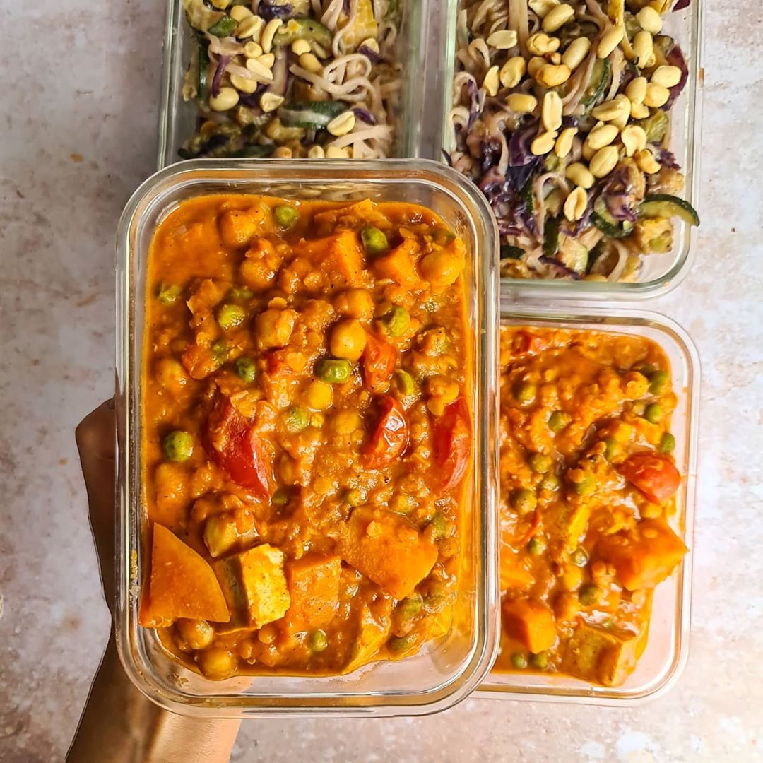 Sweet Potato Peanut Butter Tofu Stew