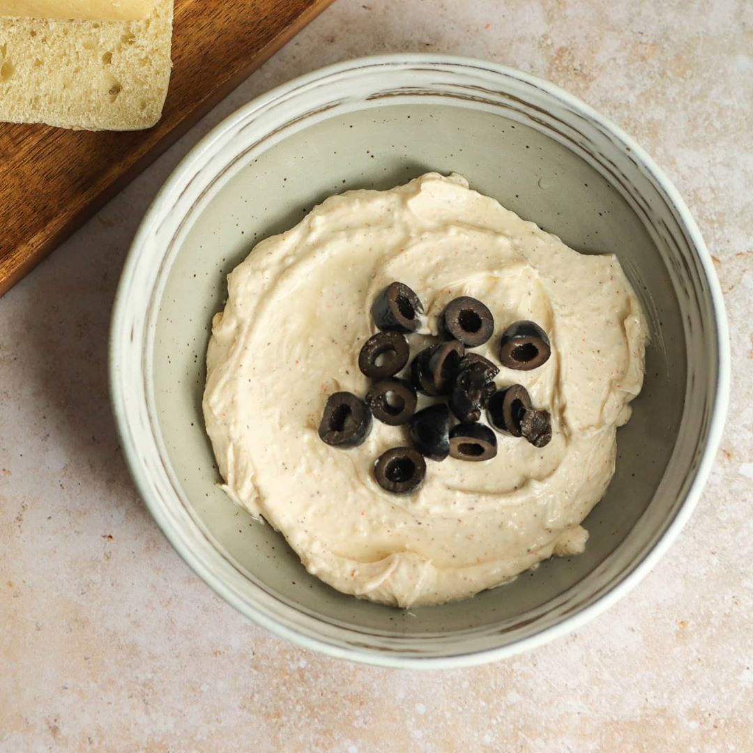 Creamy Vegan White Cheese Feta Dip