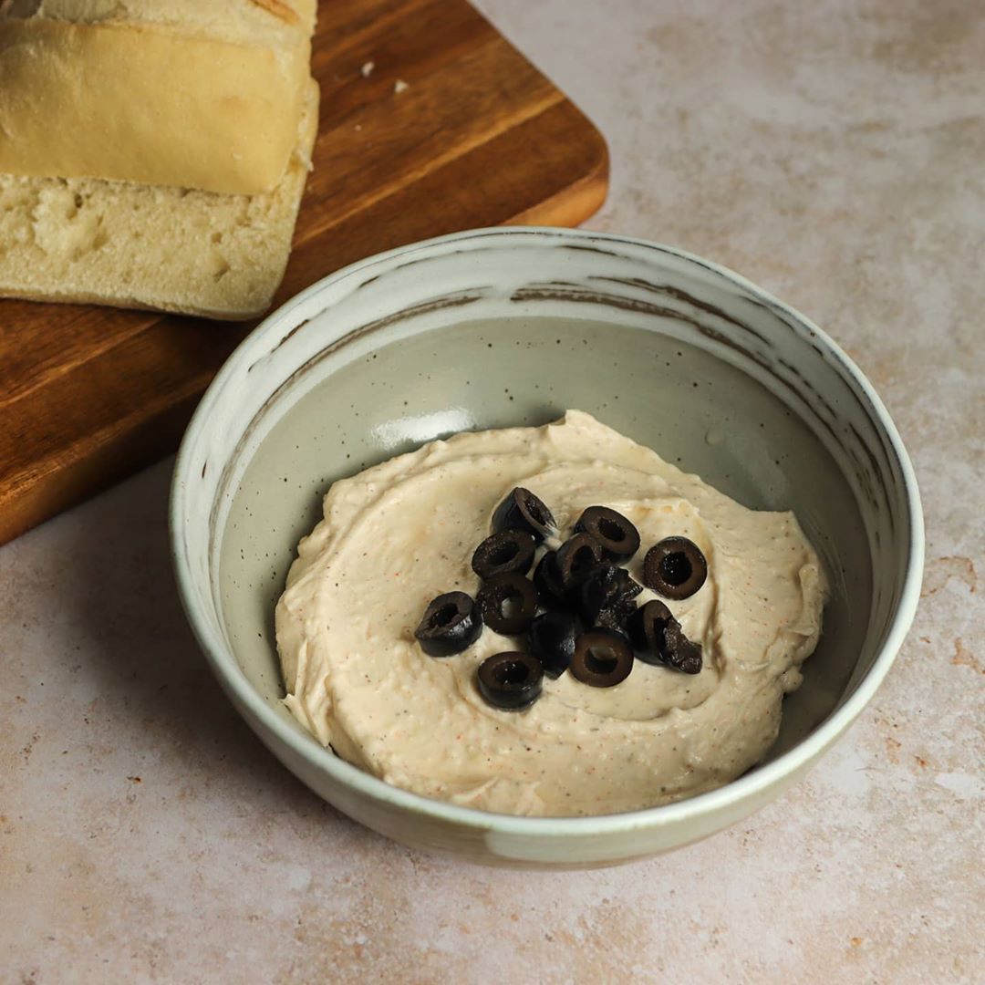 Creamy Vegan White Cheese Feta Dip