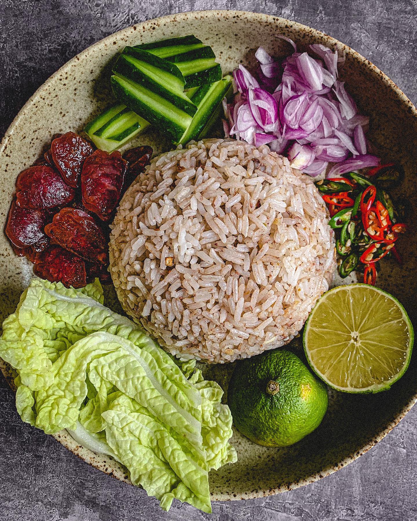 Thai Shrimp Paste Rice