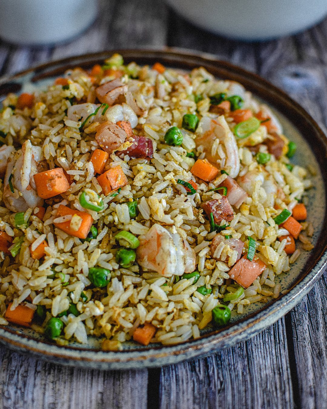 Traditional Chinese Yangzhou Fried Rice