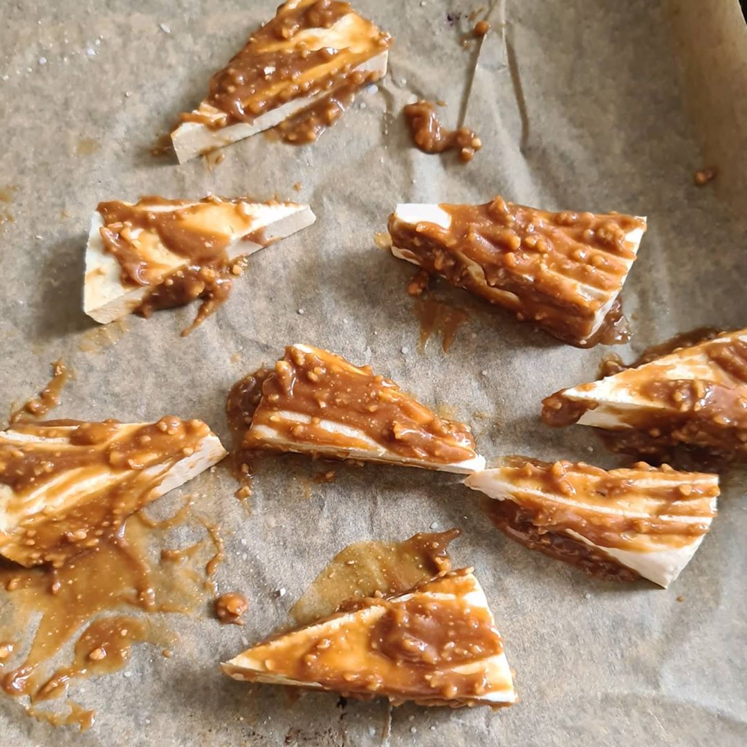 Peanut Butter Marinated Tofu Nourish Bowl