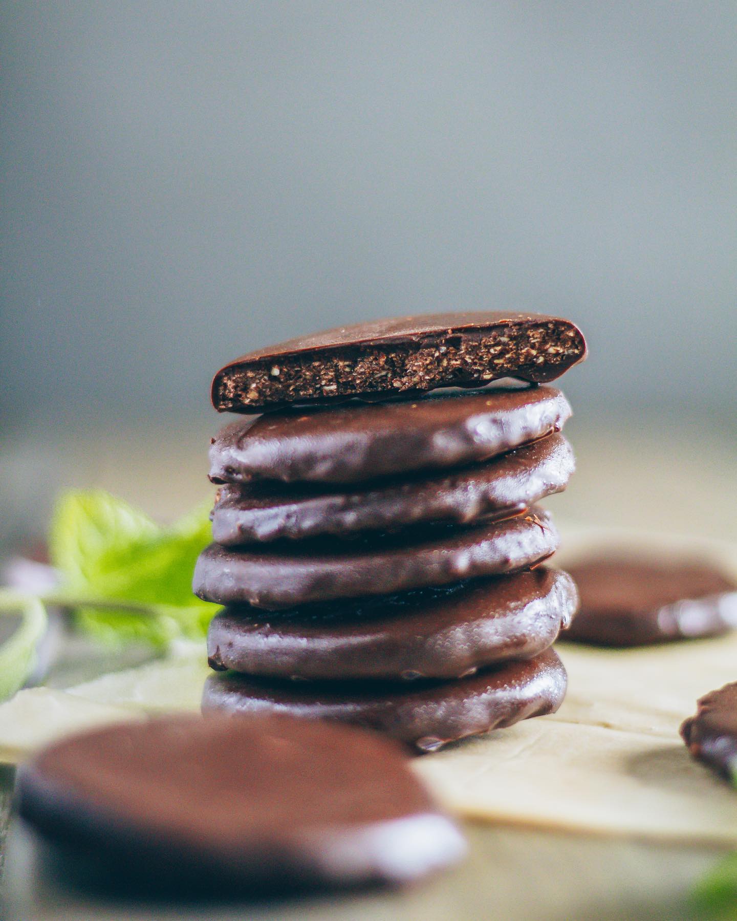 Simple No-Bake Vegan Thin Mints