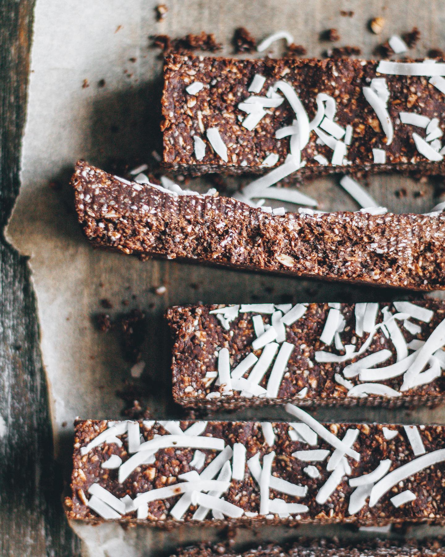 No-Bake Double Chocolate Protein Bars